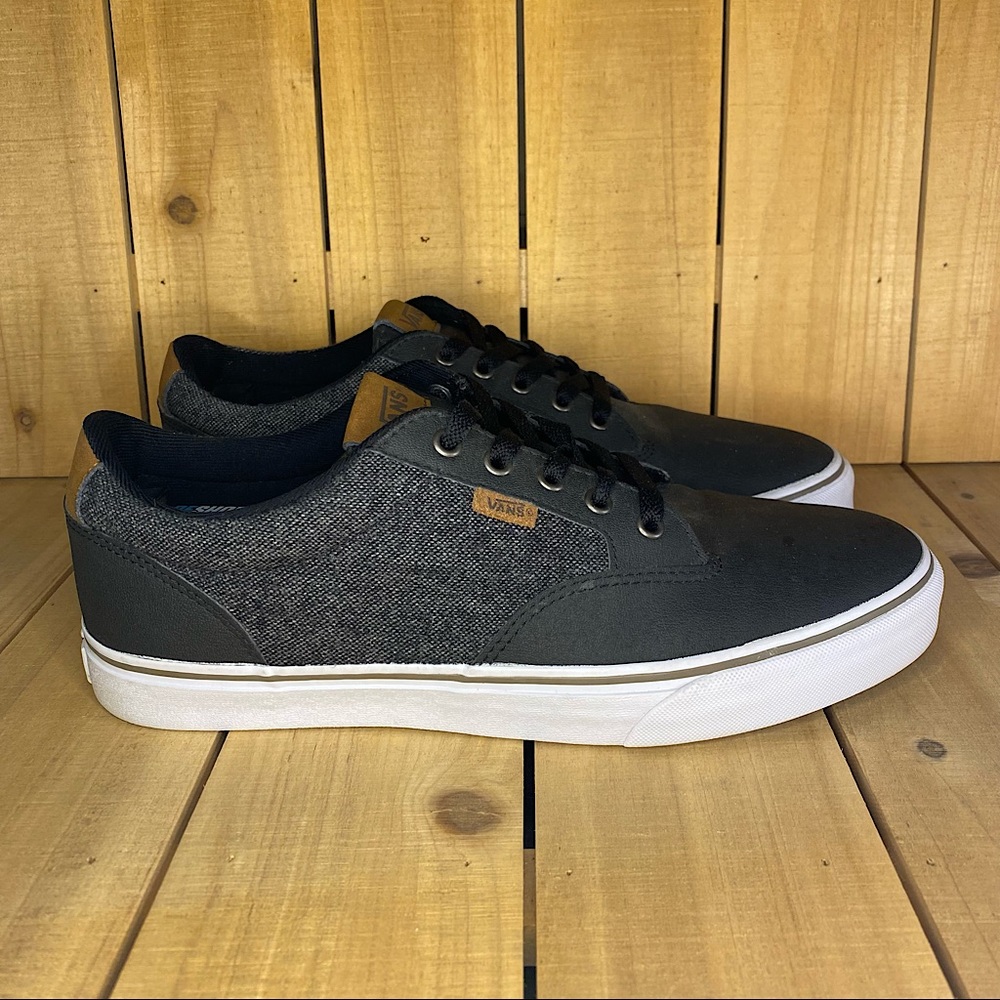 Vans Low Canvas Atwood Deluxe Men’s Size 11.5 Gray Black